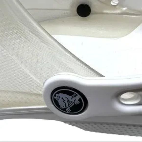 CROCS Adult Classic Translucent Slip On Clog - White main image 5